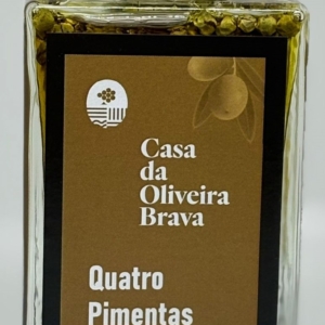 Azeite Aromatizado com Quatro Pimentas - 200ml - Image 1